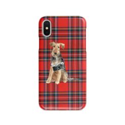 Welsh Terrier Tartan phone case. 11 Tartan styles for your Iphone 15 Pro Max, Iphone 14, 13, 12 to 6 & Samsung Galaxy S23 Ultra, S22, S21 to S6