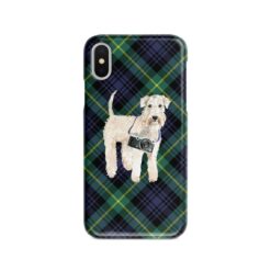 adventure dogs tartan case wheaten terrier gordon front view