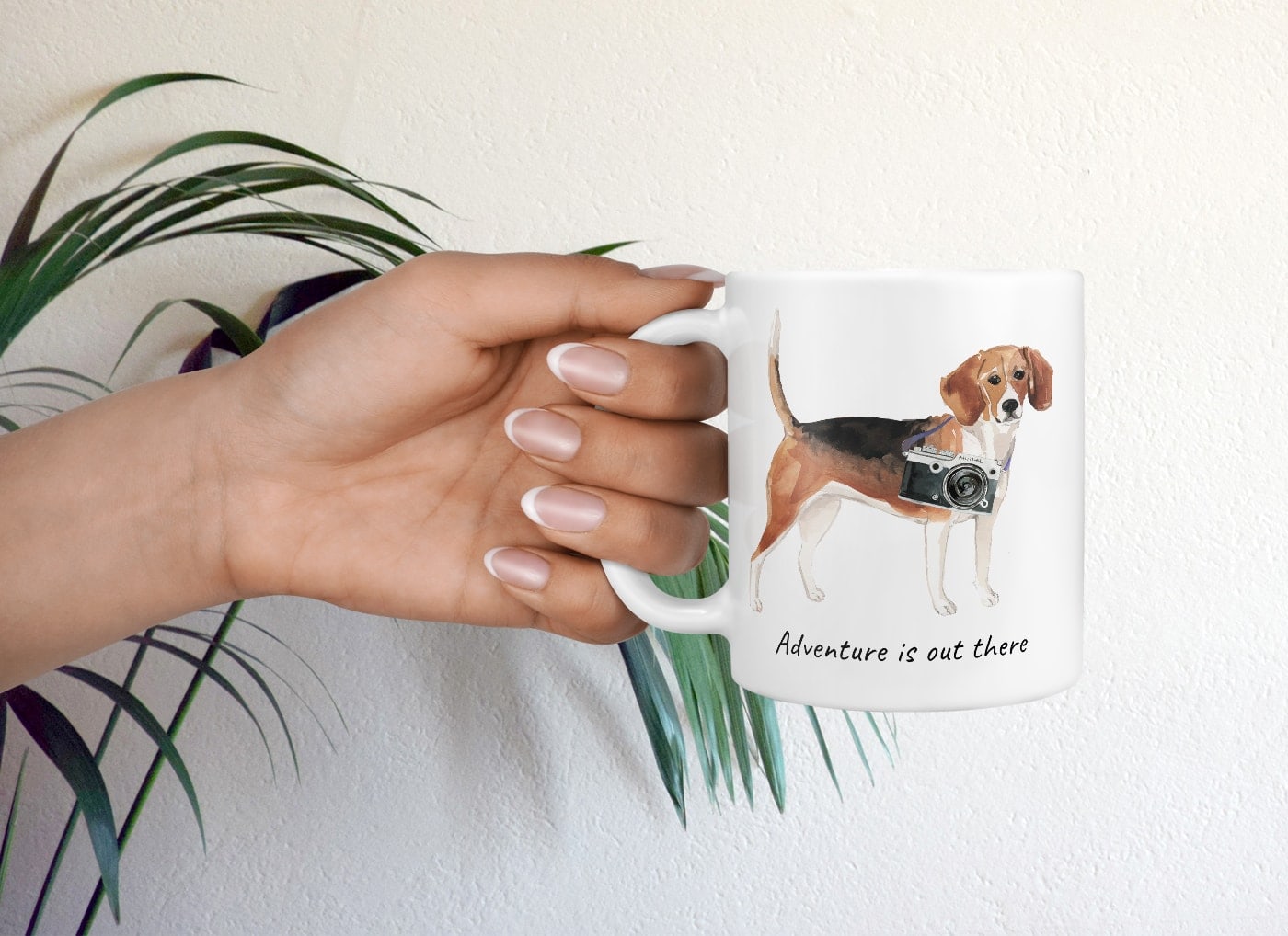 Adventure is out there Beagle dog mug (Illustrated collection) 9 Adventure is out there Beagle dog mug (Illustrated collection) - Image 7