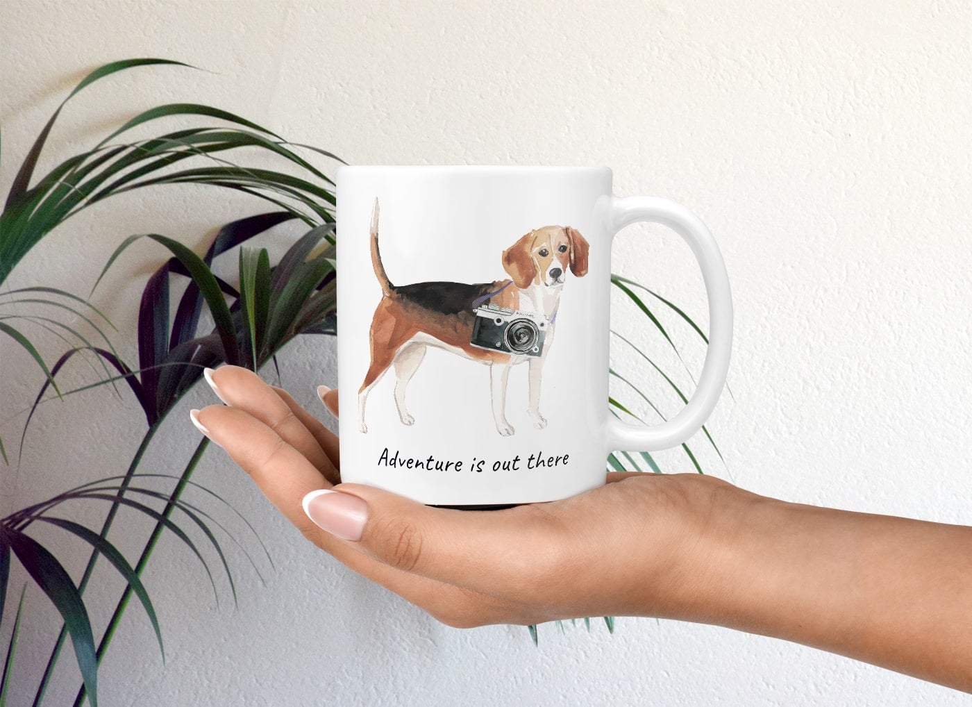Adventure is out there Beagle dog mug (Illustrated collection) 11 Adventure is out there Beagle dog mug (Illustrated collection) - Image 9