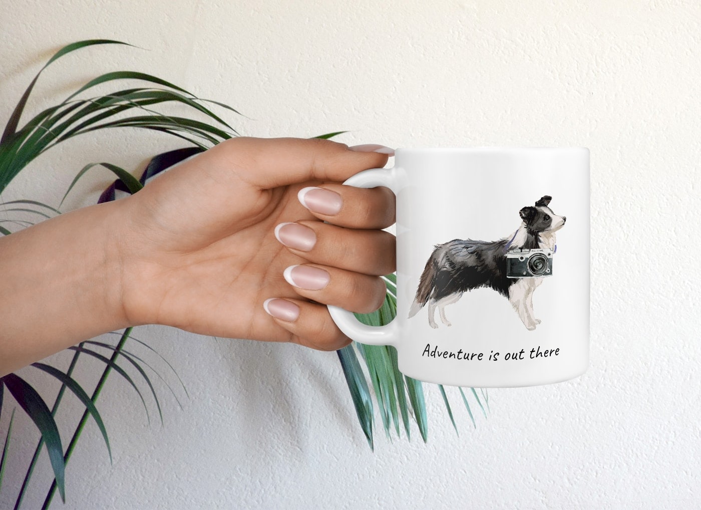 Adventure is out there Border Collie dog mug (Illustrated collection) 9 Adventure is out there Border Collie dog mug (Illustrated collection) - Image 7