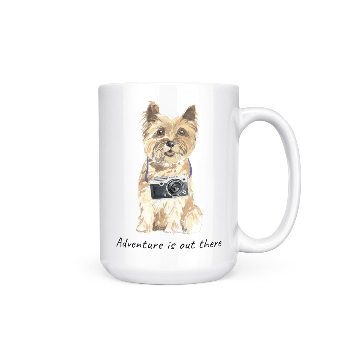Adventure is out there Cairn Terrier dog mug (Illustrated collection) 7 Adventure is out there Cairn Terrier dog mug (Illustrated collection) - Image 5