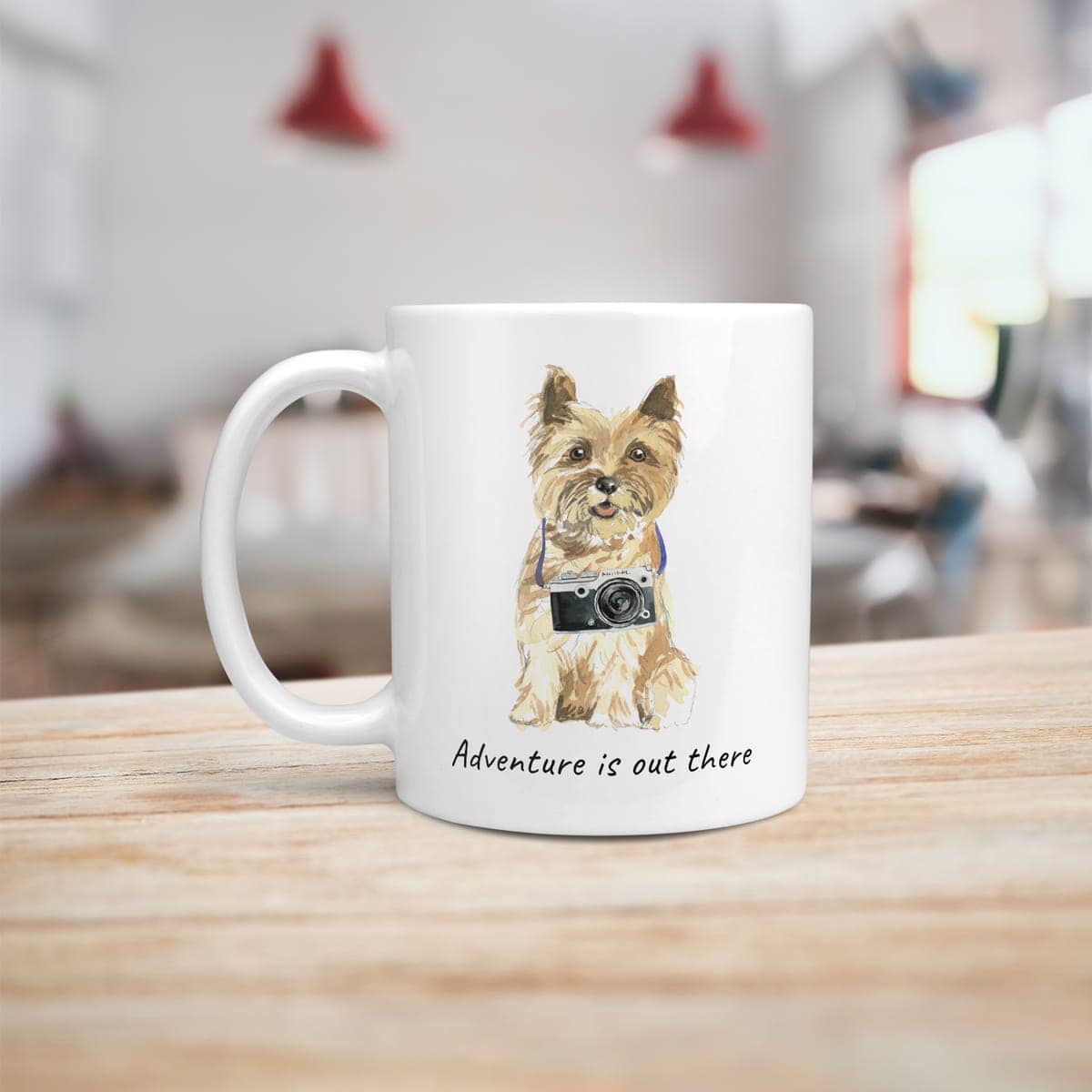 Adventure is out there Cairn Terrier dog mug (Illustrated collection) 6 Adventure is out there Cairn Terrier dog mug (Illustrated collection) - Image 4