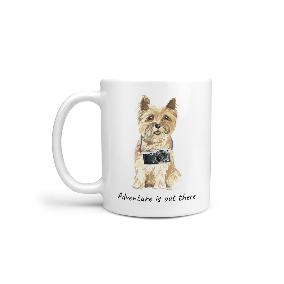 Adventure is out there Cairn Terrier dog mug (Illustrated collection) 3 Adventure is out there Cairn Terrier dog mug (Illustrated collection)