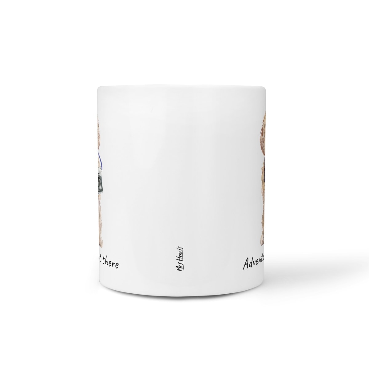 Adventure is out there Champagne cockapoo dog mug (Illustrated collection) 8 Adventure is out there Champagne cockapoo dog mug (Illustrated collection) - Image 6