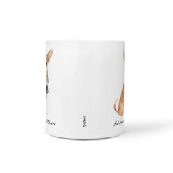 adventure is out there dog mug chihuahua front view white