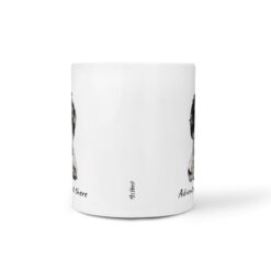 Adventure is out there Cocker Spaniel dog mug (Illustrated collection) 16 adventure is out there dog mug cocker spaniel front view white