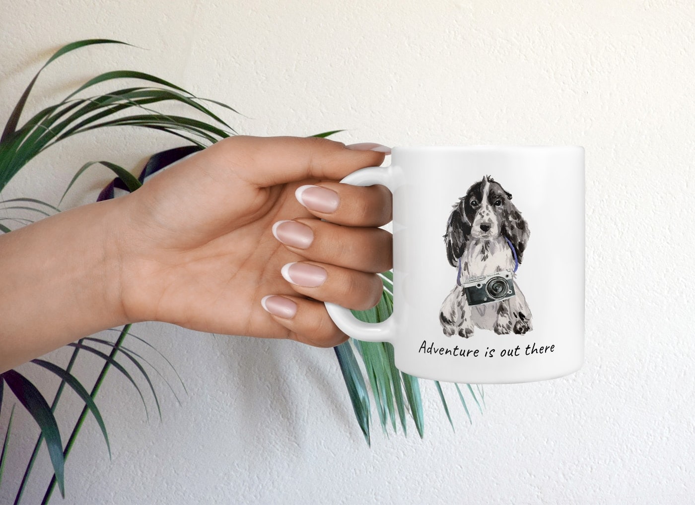 Adventure is out there Cocker Spaniel dog mug (Illustrated collection) 9 Adventure is out there Cocker Spaniel dog mug (Illustrated collection) - Image 7