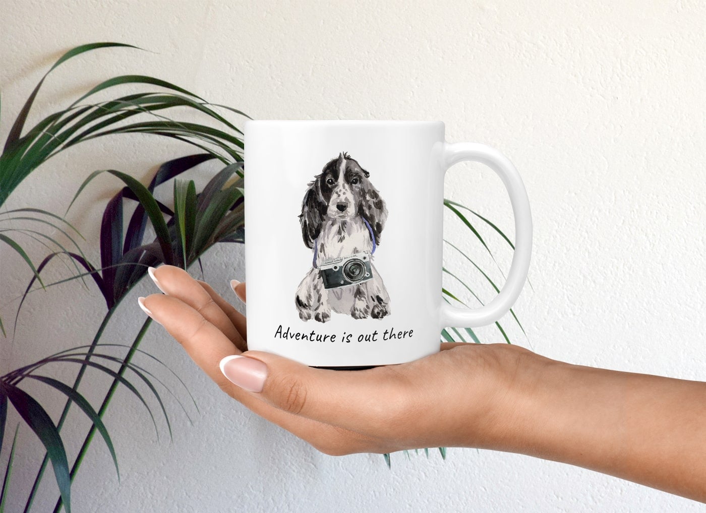 Adventure is out there Cocker Spaniel dog mug (Illustrated collection) 11 Adventure is out there Cocker Spaniel dog mug (Illustrated collection) - Image 9