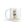 Adventure is out there Golden Retriever dog mug (Illustrated collection) 1 adventure is out there dog mug golden retriever handle left white