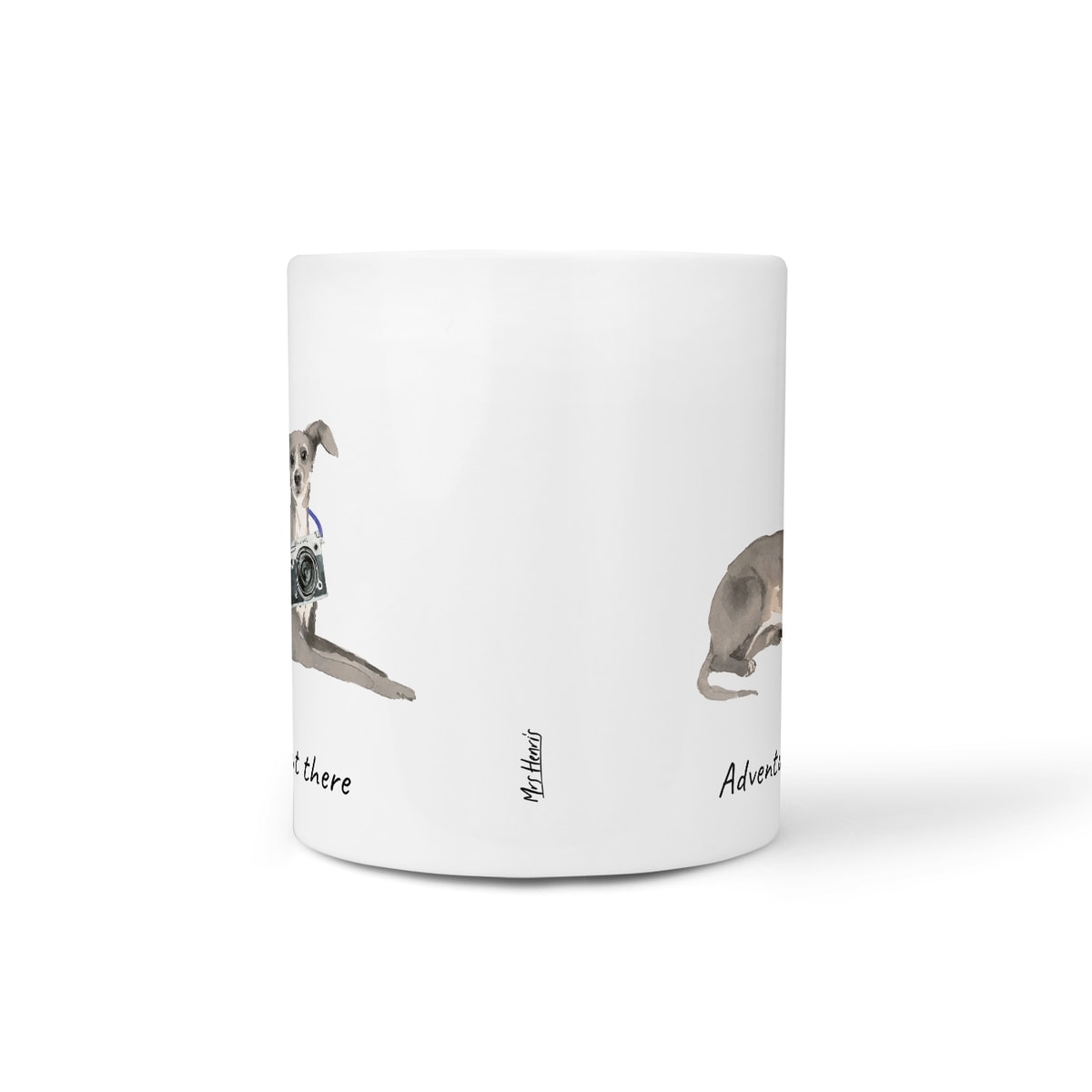 Adventure is out there Italian greyhound dog mug (Illustrated collection) 8 Adventure is out there Italian greyhound dog mug (Illustrated collection) - Image 6