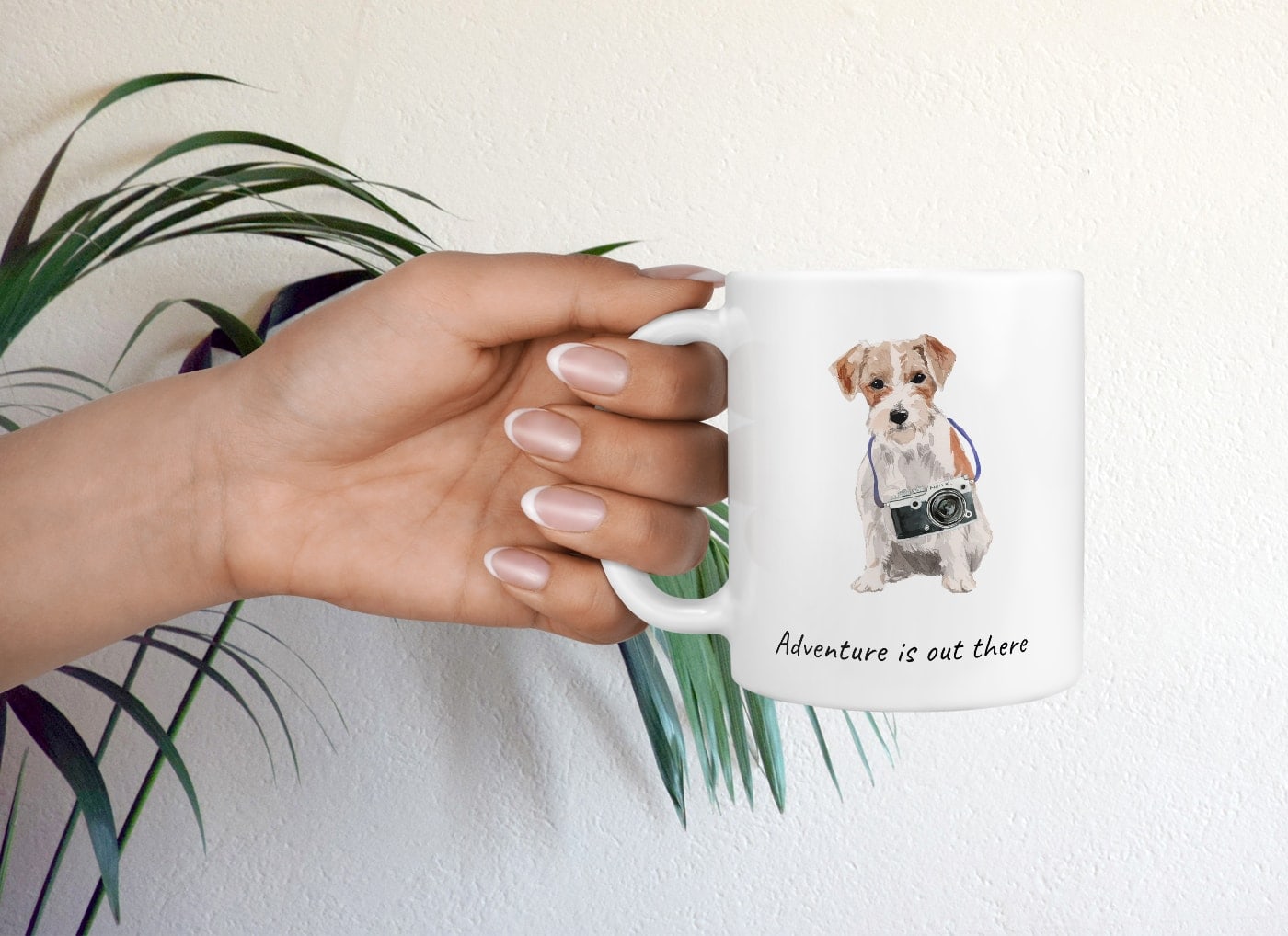 Adventure is out there Jack Russell dog mug (Illustrated collection) 9 Adventure is out there Jack Russell dog mug (Illustrated collection) - Image 7