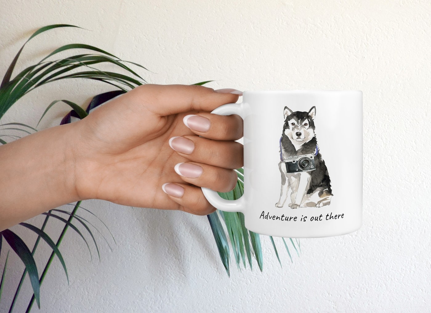 Adventure is out there Malamute dog mug (Illustrated collection) 9 Adventure is out there Malamute dog mug (Illustrated collection) - Image 7