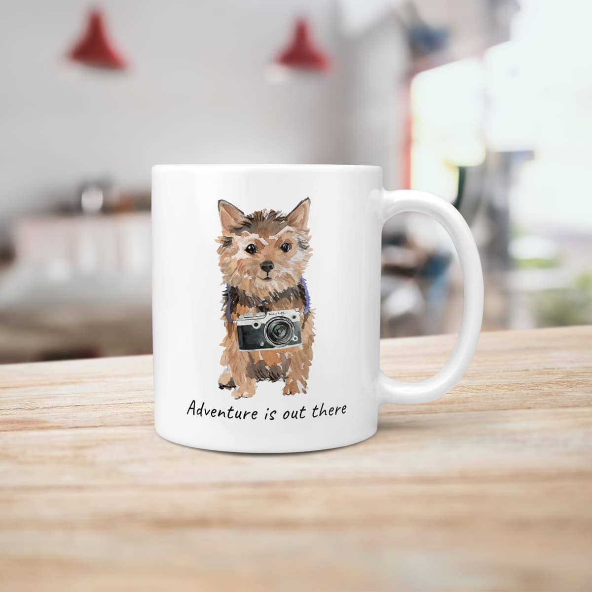 Adventure is out there Norfolk Terrier dog mug (Illustrated collection) 10 Adventure is out there Norfolk Terrier dog mug (Illustrated collection) - Image 8