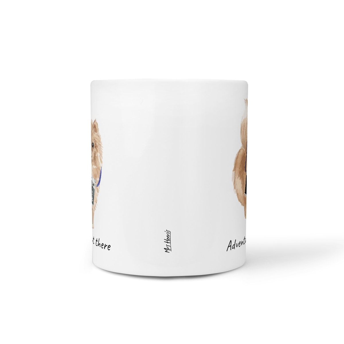 Adventure is out there Pomeranian dog mug (Illustrated collection) 8 Adventure is out there Pomeranian dog mug (Illustrated collection) - Image 6
