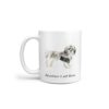 Adventure is out there Shih tzu Short hair dog mug (Illustrated collection) 2 adventure is out there dog mug shih tzu short hair handle left white