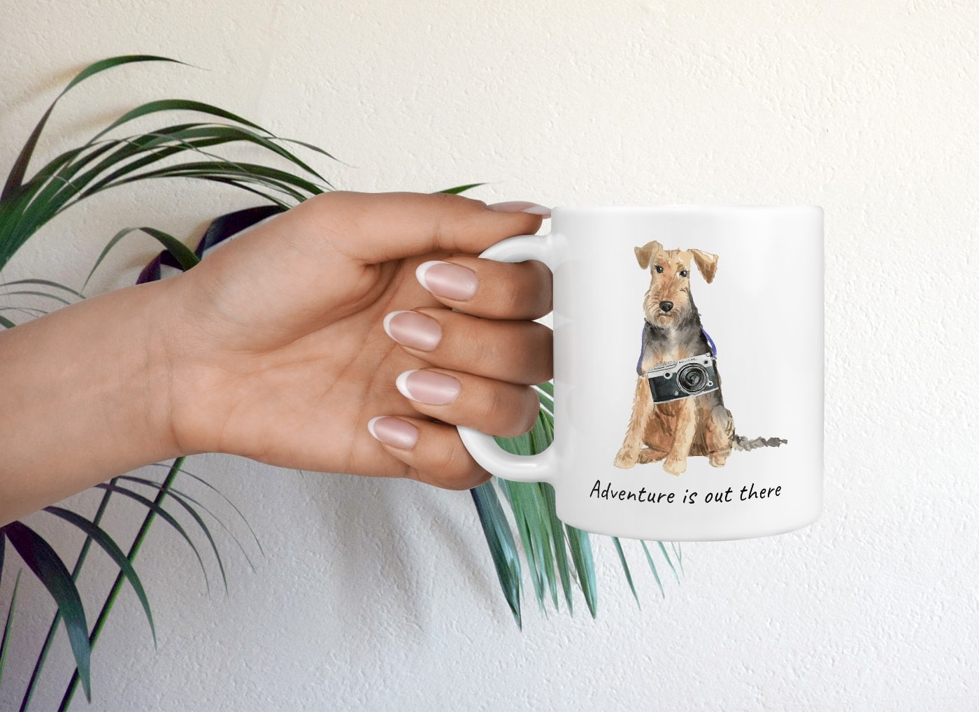 Adventure is out there Welsh Terrier dog mug (Illustrated collection) 9 Adventure is out there Welsh Terrier dog mug (Illustrated collection) - Image 7