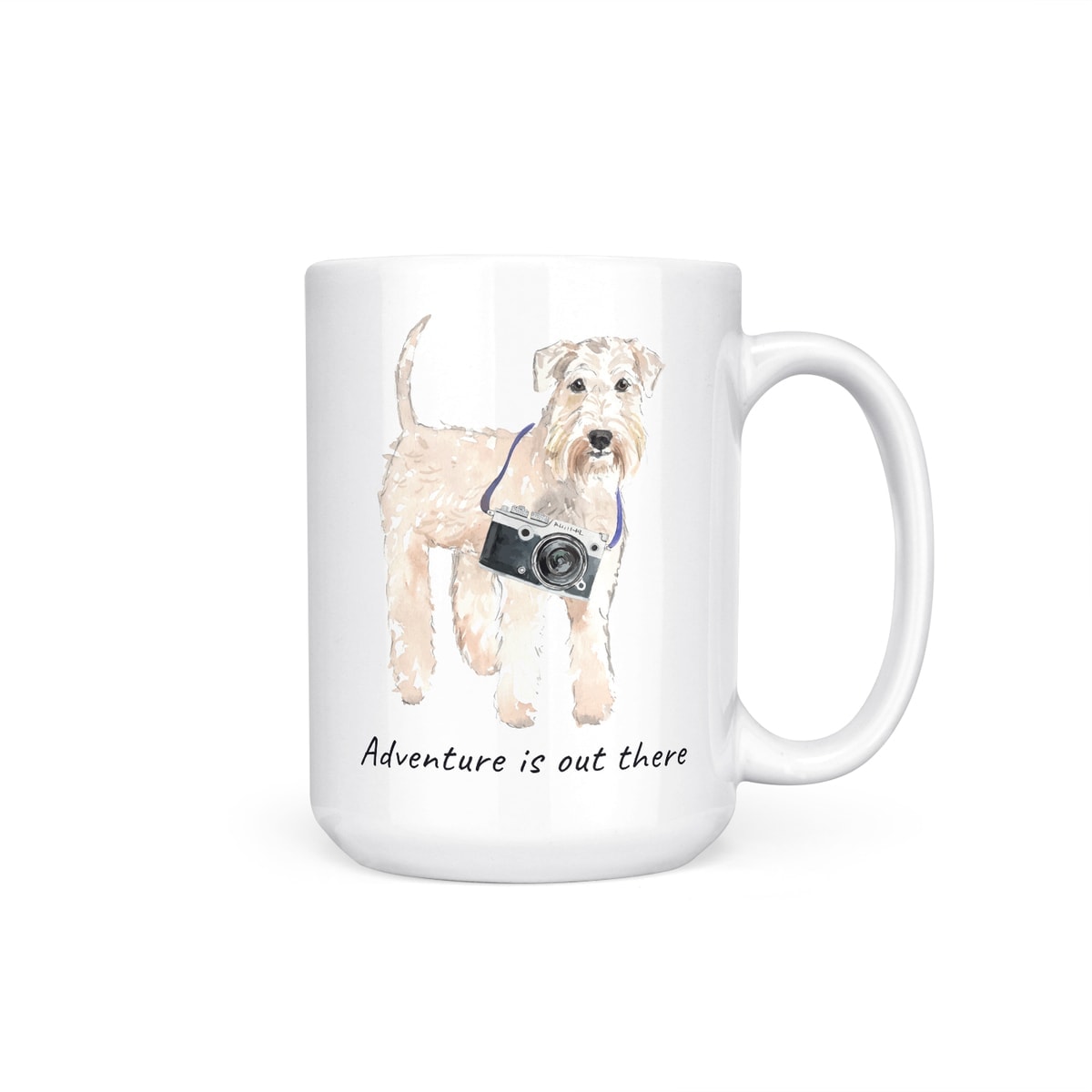 Adventure is out there Wheaten Terrier dog mug (Illustrated collection) 7 Adventure is out there Wheaten Terrier dog mug (Illustrated collection) - Image 5