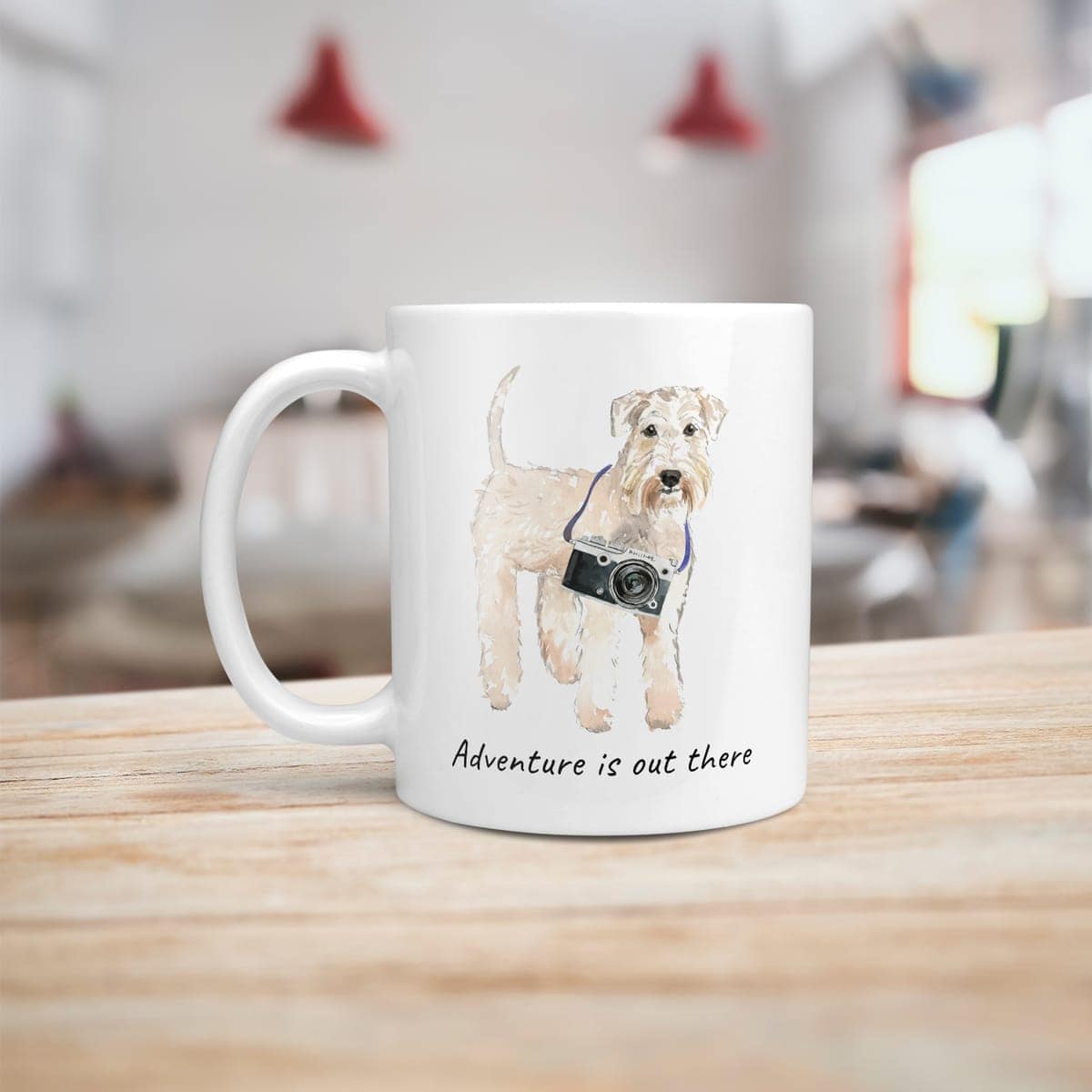 Adventure is out there Wheaten Terrier dog mug (Illustrated collection) 6 Adventure is out there Wheaten Terrier dog mug (Illustrated collection) - Image 4