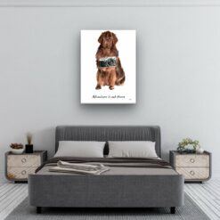 adventure is out there portrait canvas newfoundland 30x40 bedroom