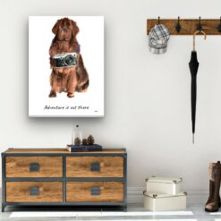 adventure is out there portrait canvas newfoundland 30x40 hall
