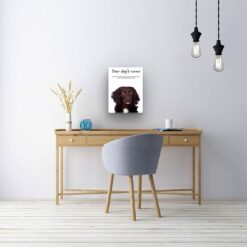 Cocker Spaniel personalised canvas print - Peeping In Collection - Pre-stretched wall art ready to hang 13 dog paintings canvas cocker spaniel office