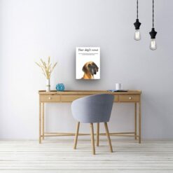 Great Dane personalised canvas print - Peeping In Collection - Pre-stretched wall art ready to hang 13 dog paintings canvas great dane office