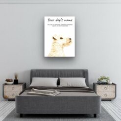 Lakeland Terrier personalised canvas print - Peeping In Collection - Pre-stretched wall art ready to hang 9 dog paintings canvas lakeland terrier bedroom