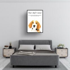 dog paintings prints beagle bedroom
