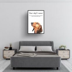 dog paintings prints dachshund bedroom