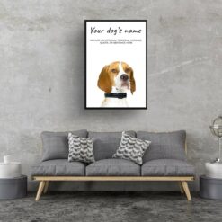 dog paintings prints english pointer living room