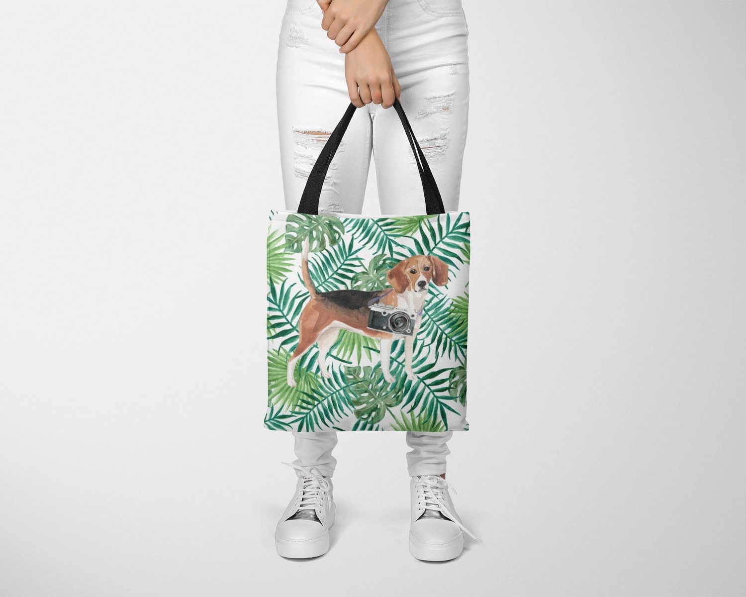 Beagle Travel Style Tote Bag 10 Beagle Travel Style Tote Bag - Image 8