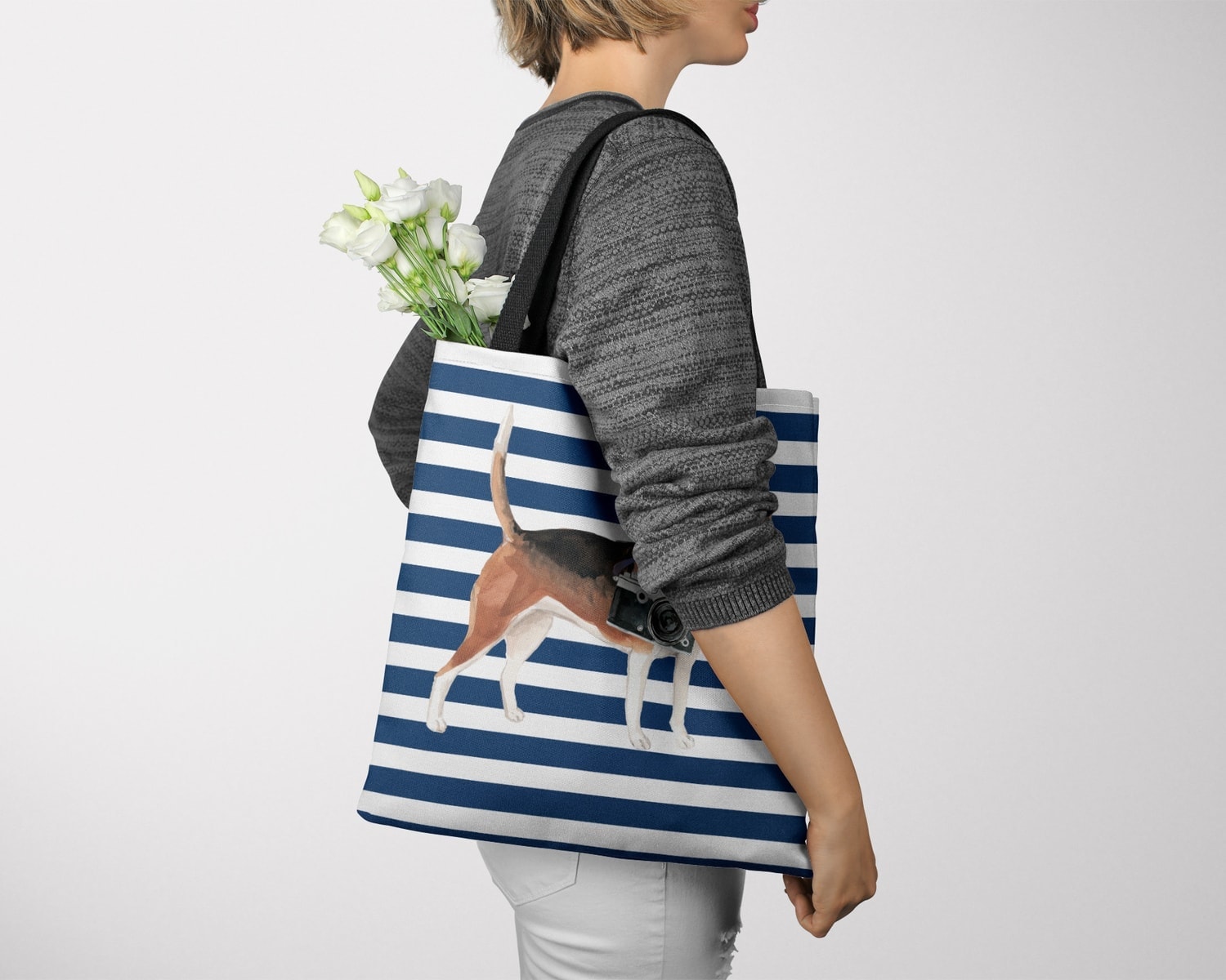 Beagle Travel Style Tote Bag 13 Beagle Travel Style Tote Bag - Image 11