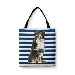 Bernese Mountain Dog Travel Style Tote Bag