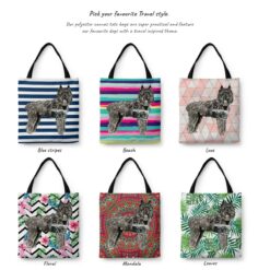 travel dogs tote bouvier des flandres variations