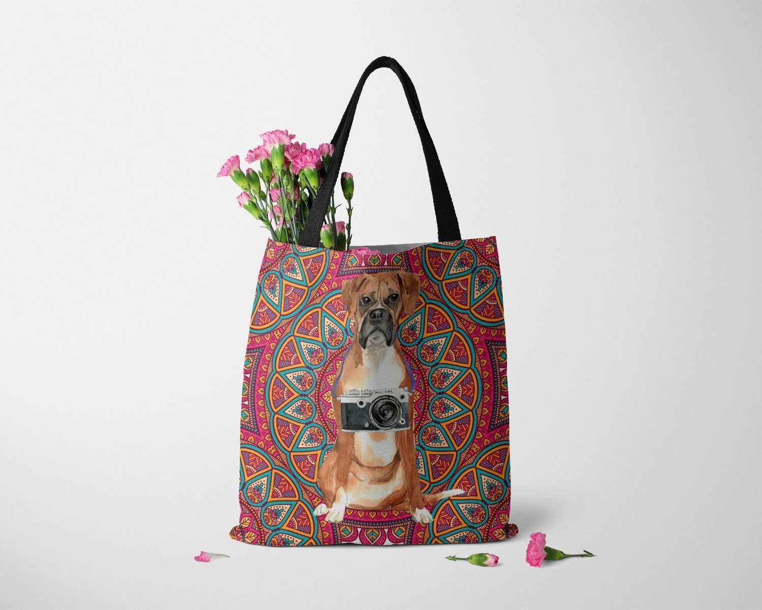 Boxer Travel Style Tote Bag 12 Boxer Travel Style Tote Bag - Image 10