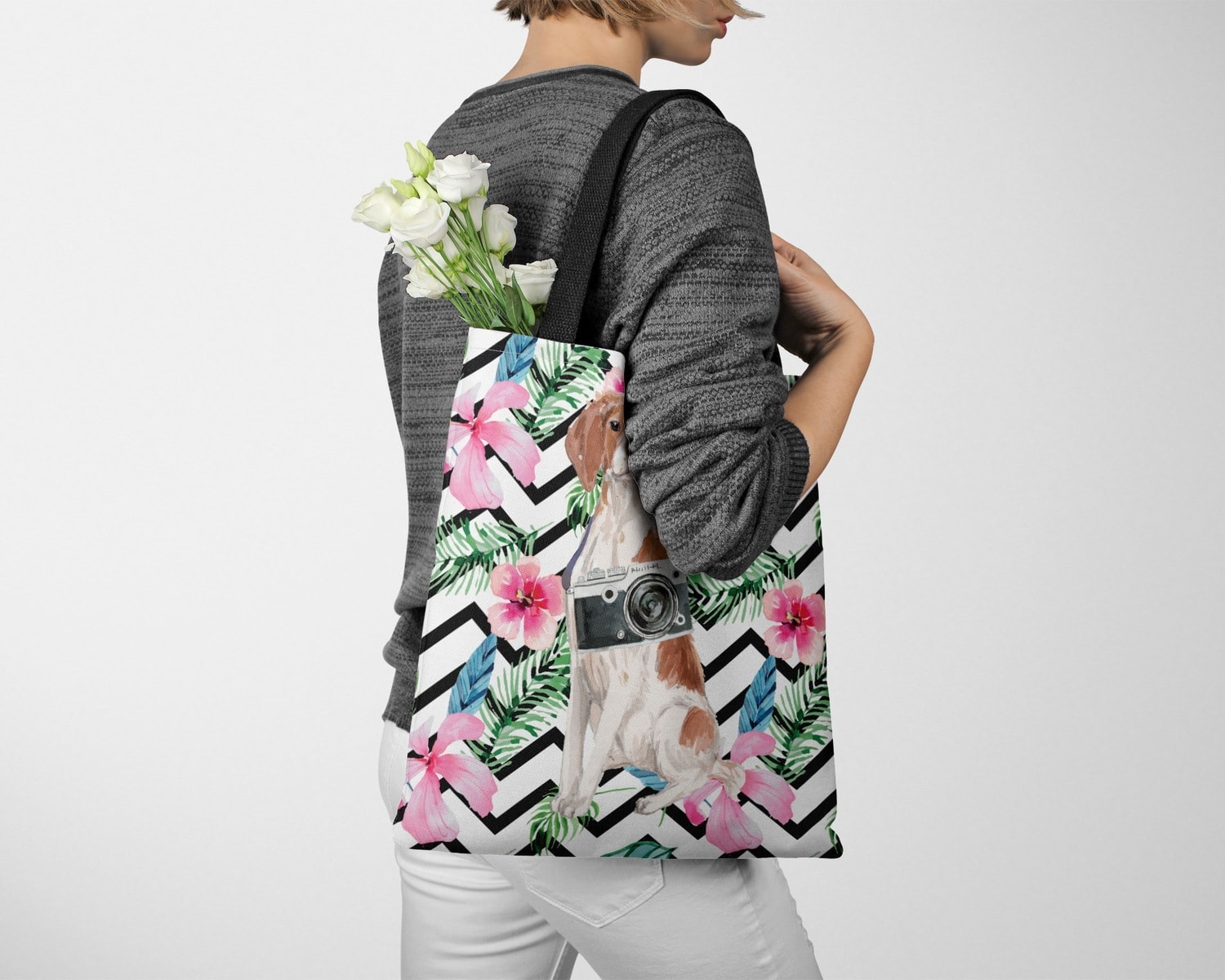 Brittany Travel Style Tote Bag 15 Brittany Travel Style Tote Bag - Image 13