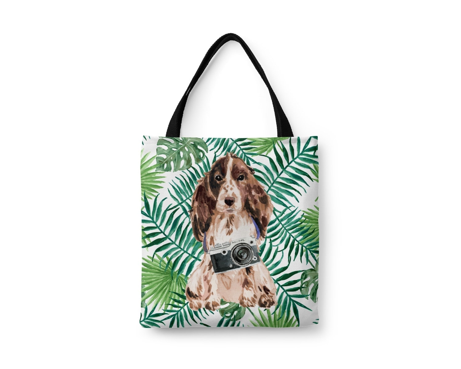 Brown Cocker Spaniel Travel Style Tote Bag 8 Brown Cocker Spaniel Travel Style Tote Bag - Image 6