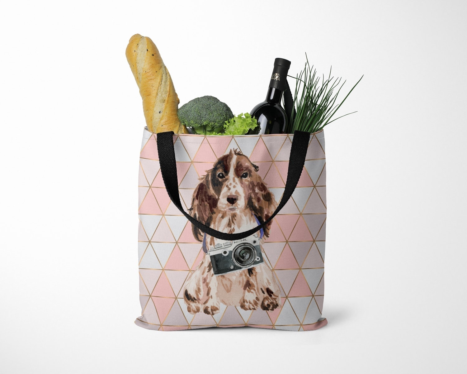 Brown Cocker Spaniel Travel Style Tote Bag 11 Brown Cocker Spaniel Travel Style Tote Bag - Image 9