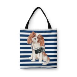Cavalier King Charles Spaniel Travel Style Tote Bag