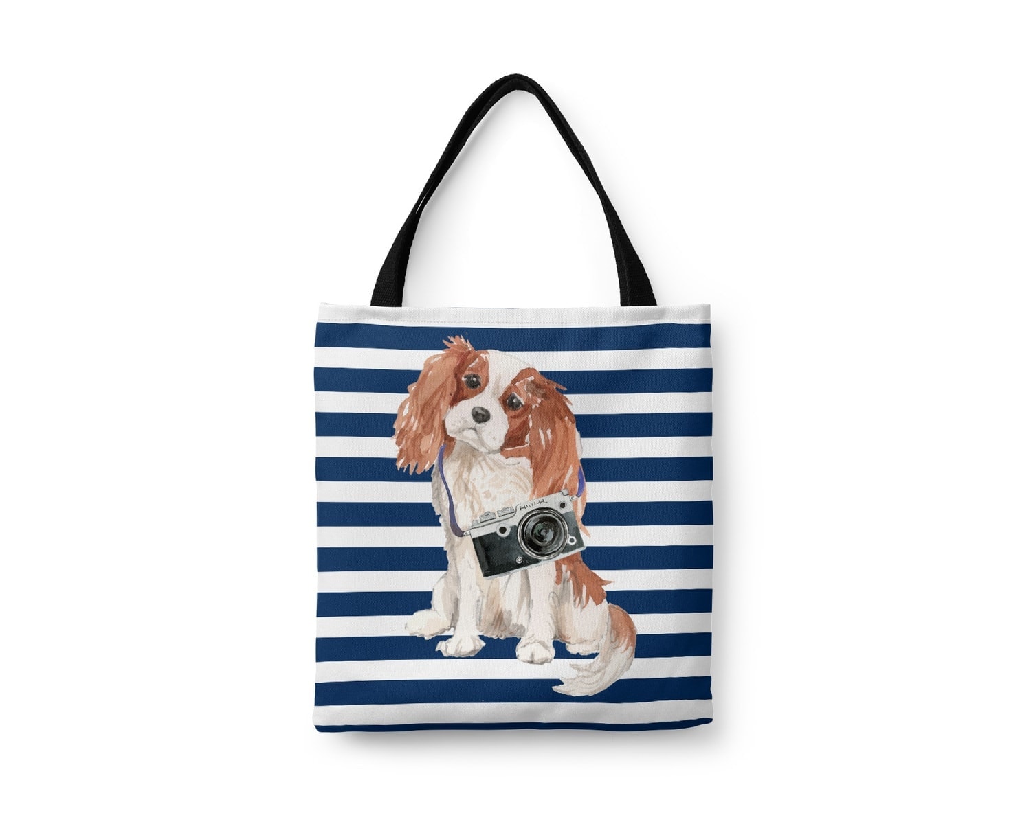 Cavalier King Charles Spaniel Travel Style Tote Bag 3 Cavalier King Charles Spaniel Travel Style Tote Bag