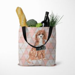 travel dogs tote cavapoo luxe tote standing food