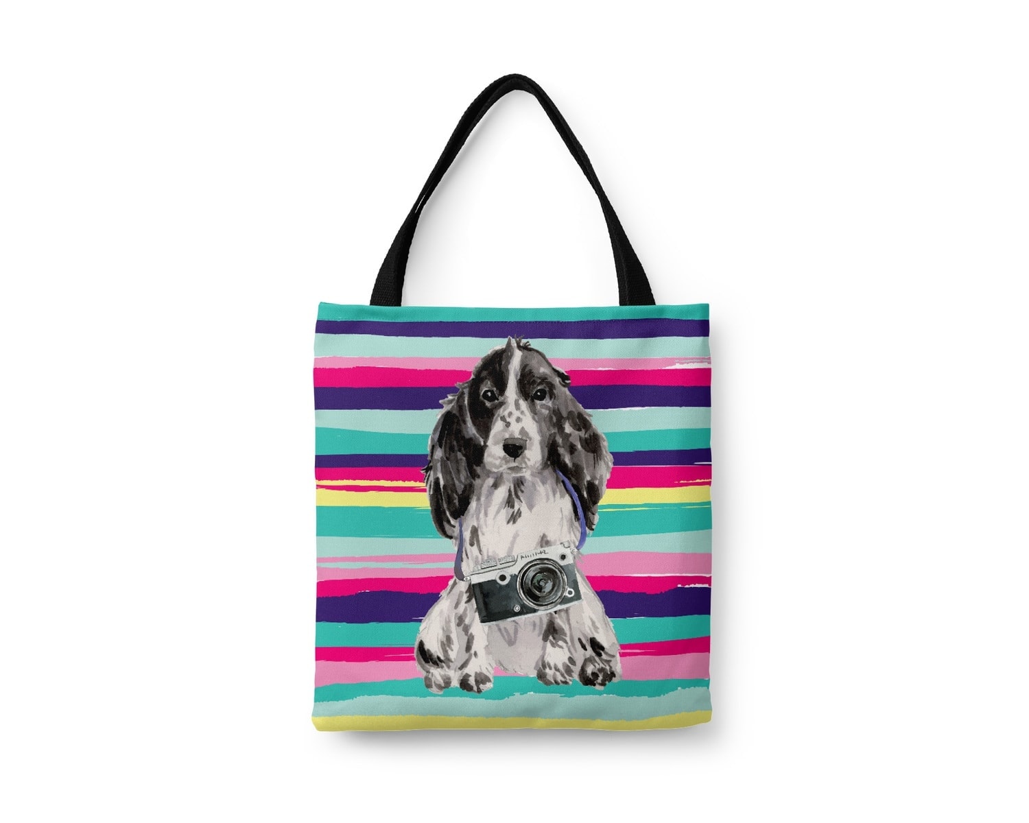 Cocker Spaniel Travel Style Tote Bag 6 Cocker Spaniel Travel Style Tote Bag - Image 4