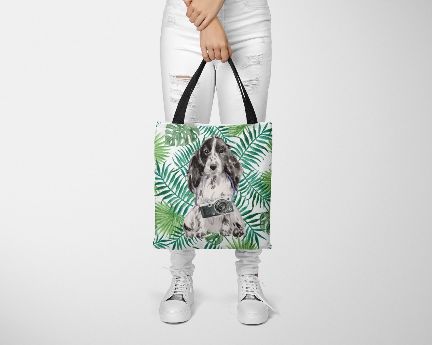 Cocker Spaniel Travel Style Tote Bag 10 Cocker Spaniel Travel Style Tote Bag - Image 8