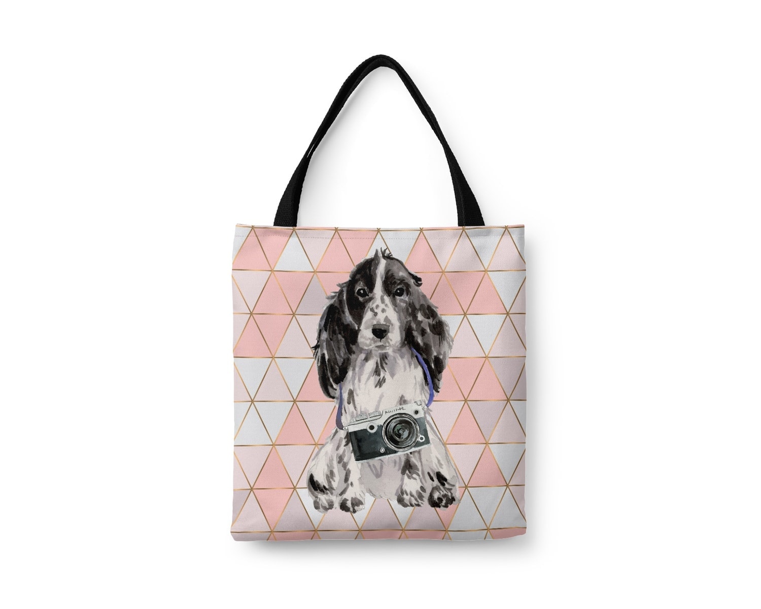 Cocker Spaniel Travel Style Tote Bag 5 Cocker Spaniel Travel Style Tote Bag - Image 3