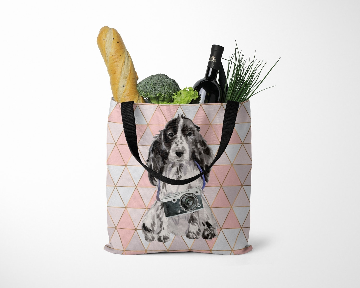 Cocker Spaniel Travel Style Tote Bag 11 Cocker Spaniel Travel Style Tote Bag - Image 9