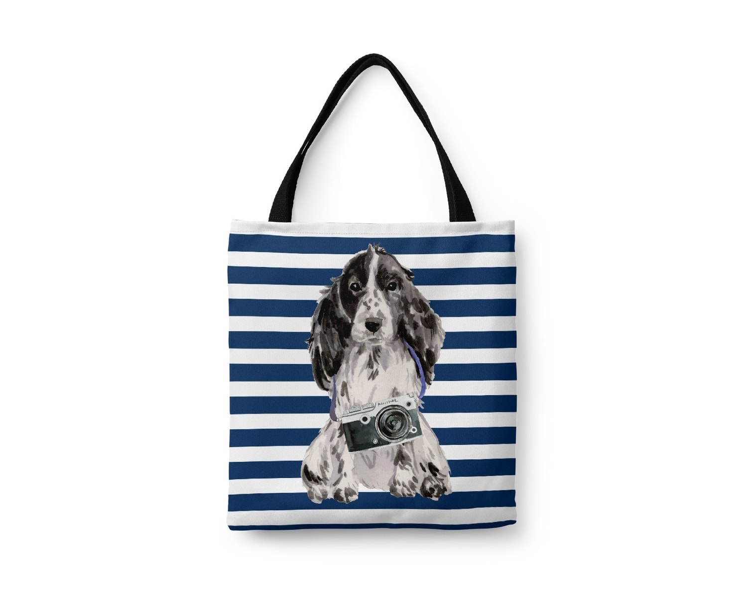 Cocker Spaniel Travel Style Tote Bag 3 Cocker Spaniel Travel Style Tote Bag