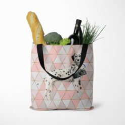 travel dogs tote dalmatian luxe tote standing food
