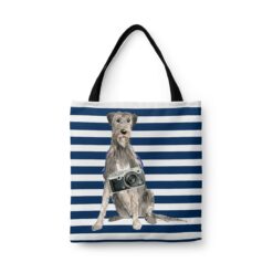 Irish Wolf Hound Travel Style Tote Bag