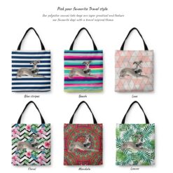 Italian greyhound Travel Style Tote Bag 29 travel dogs tote italian greyhound variations